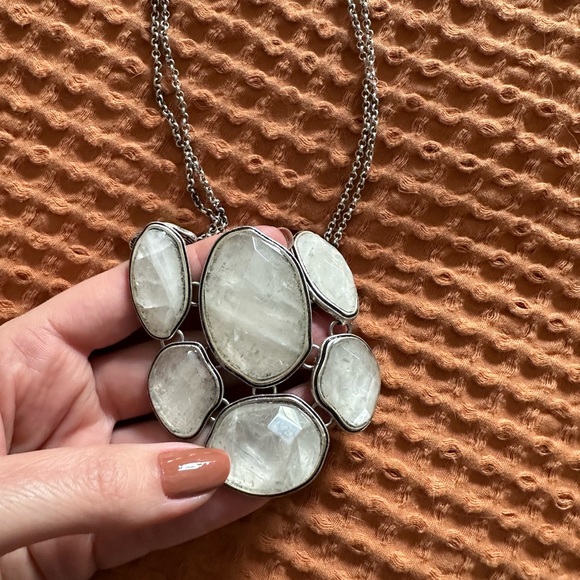 Lucky Brand Staple Crystal Necklace - Picture 12 of 12